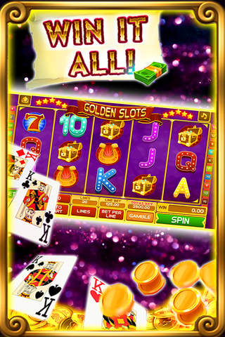 Golden Slots Casino Las Vegas 777 Machines HD! screenshot 3