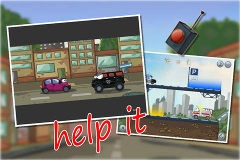 Cartoons Vehicles 3 - Cartoon Race Car/Cartoons Cars Park screenshot 3