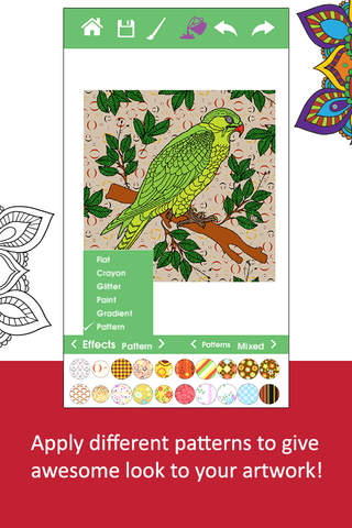 Color Fever-Adult Coloring Book For Animals and Garden Bringing Relax Curative Mind and Calmness for better sleep screenshot 2