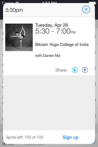 Bikram Yoga Darlinghurst screenshot 2