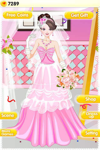Bride Wedding Shop – Beauty Makeup Salon & Fashion Dresses Boutique Game screenshot 4
