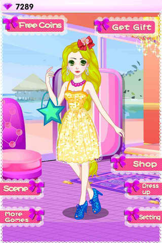 Princess Customized Dresses - Cute Barbie Doll Dress Up Salon,Kids Games screenshot 4
