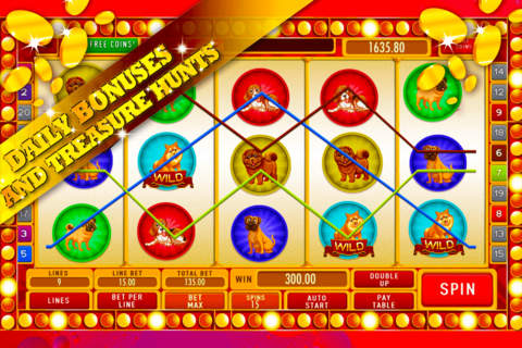 Puppy Slot Machine: Roll the lucky dice and hit the giant jackpot screenshot 3