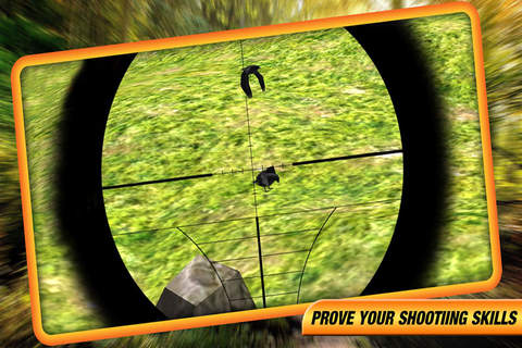 Bird Hunter in Jungle Pro - 3D sniper Shooting 2016 screenshot 2