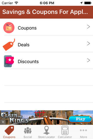 Savings & Coupons For Applebee's screenshot 2
