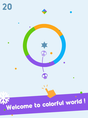 Color Crossy - Endless switch and cross shape gamescreeshot 2