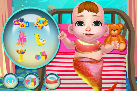 Mermaid Lady's Baby Born screenshot 3