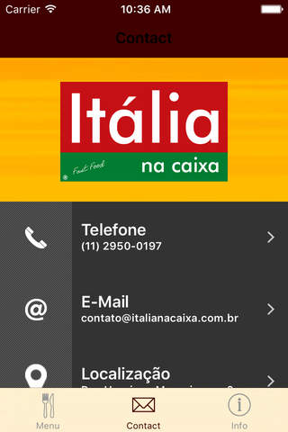 Itália na Caixa screenshot 2