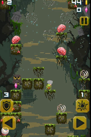 Zombie World - Best DROP Games for Kids screenshot 4