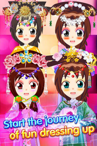 Makeover Chinese Princess  - Ancient Fashion Beauty Loves Making Up, Girl Funny Free Games screenshot 2