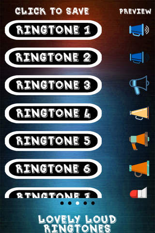 Lovely Loud Ringtones screenshot 3