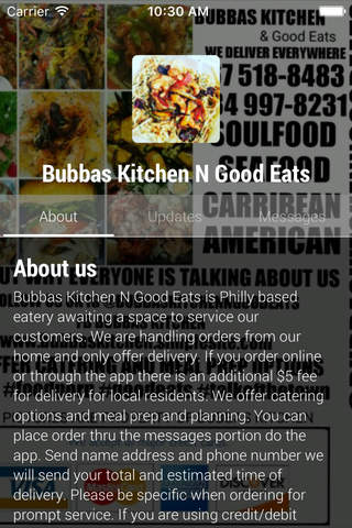 Bubbas Kitchen N Good Eats by AppsVillage screenshot 3
