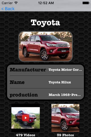 Best Cars - Toyota Hilux Edition Photos and Video Galleries FREE screenshot 2