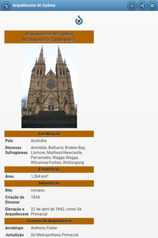 Catholic dioceses screenshot 3
