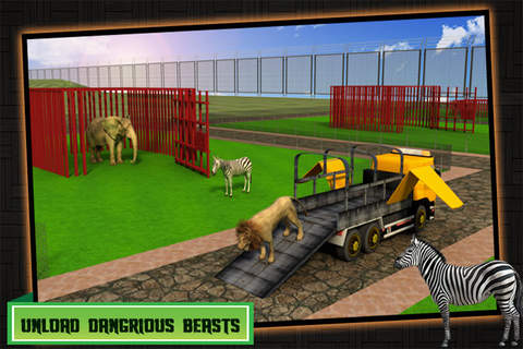 Animal Transporter Flying Truck Simulation Zoo Keeping Services screenshot 3