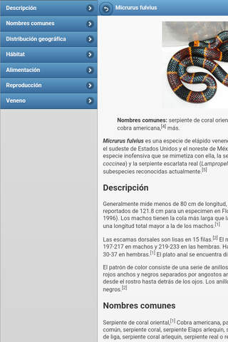 Venomous animals screenshot 4