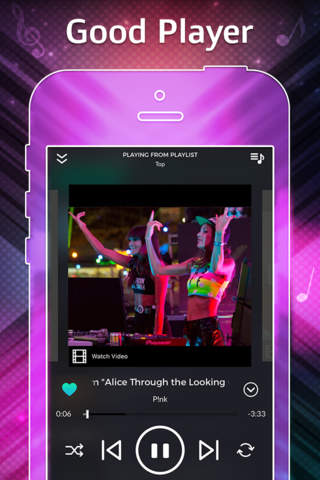 Music Tube - MP3 Music Player & Playlist Manager for YouTube version screenshot 2