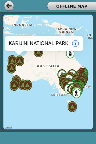Australia - Campgrounds & Hiking Trails screenshot 3