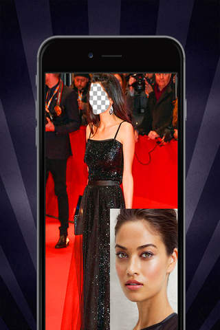 Face Swap Celebrity - Face in Hole Suits in Red Carpet screenshot 2