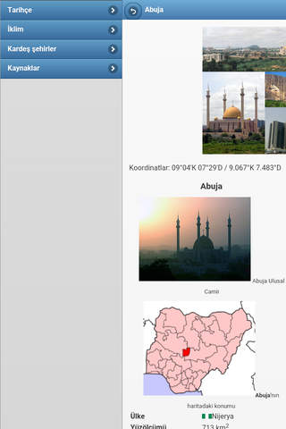 Directory of capitals screenshot 4