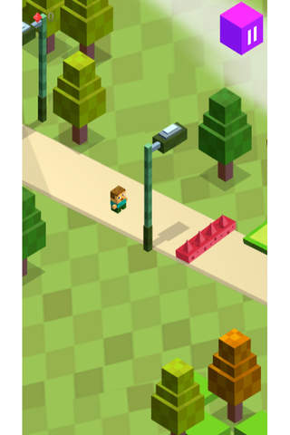 Forest City Run - Cubic World Challenge screenshot 2