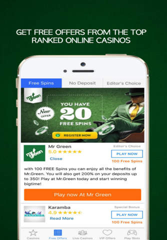 Mobile Casino Online - Casino Bonus Codes !! screenshot 2