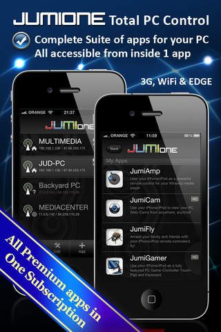 JumiOne - Full Access to your Windows PC screenshot 3
