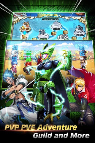 Anime Heroes Saga~Collect your hero and build your own team screenshot 2