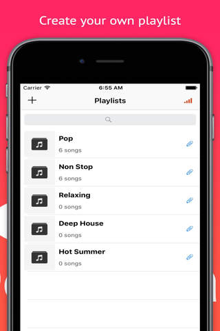 Cloud Music Player - Free Offline Audio Player & Playlist Manager for Cloud Flatforms screenshot 4
