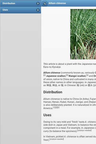 Directory of vegetables screenshot 3