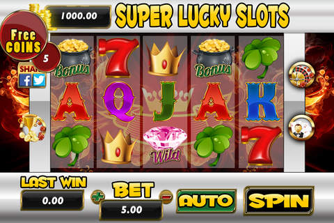 Ace Super Lucky Slots - Roulette and Blackjack 21 screenshot 2