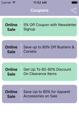 Coupons for Open Tip Shopping App screenshot 2