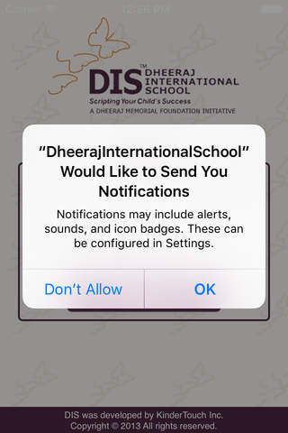 Dheeraj International School screenshot 2