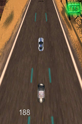 A Driving Fast Police Pro - Racing Hovercar Game screenshot 3
