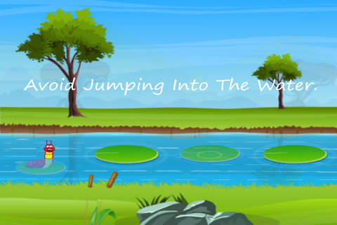 Worms River Jump - Mini Runner screenshot 2