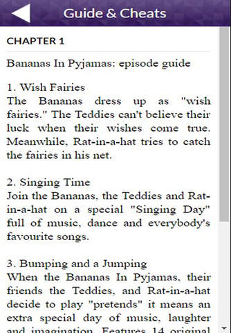 App Guide for Bananas In Pyjamas screenshot 2