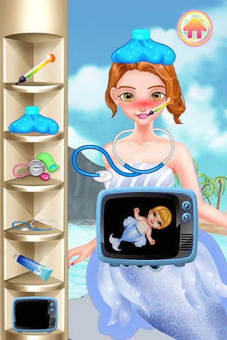Doctor and Mermaid Mommy-Surgery Simulator screenshot 2