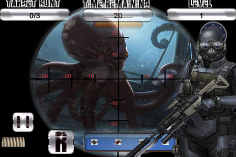 Dangerous Octopus Hunting 2016 : Kill Wild Octopus With Sea Weapon screenshot 4