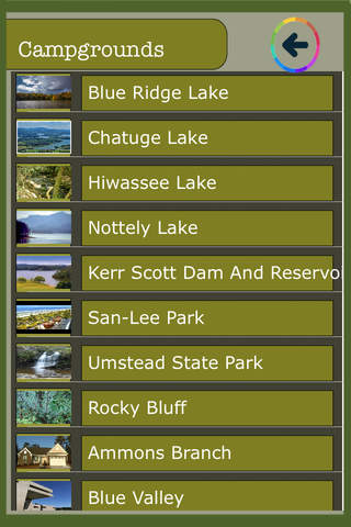 North Carolina State Campgrounds And National Parks Guide screenshot 2