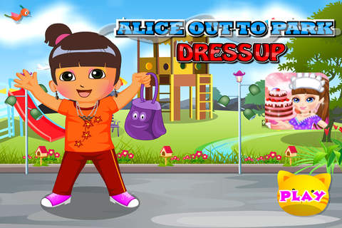 小公主索菲亚公园装扮 - 女孩免费爱玩游戏 screenshot 2