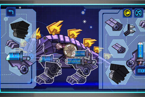 Machine Triceratops -assembly robot screenshot 3