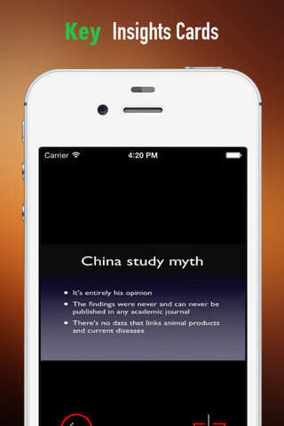 The China Study: Practical Guide Cards with Key Insights and Daily Inspiration screenshot 4