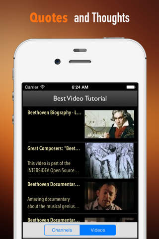 Beethoven Biography and Quotes: Life with Documentary screenshot 3