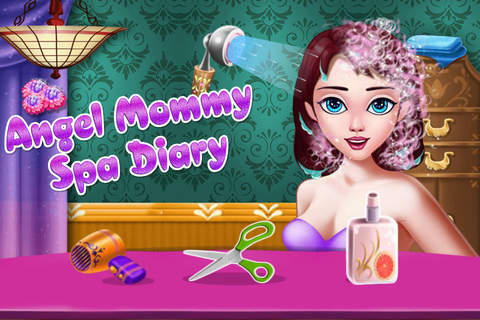 Angel Mommy Spa Diary - Pregnancy Fashion Design Salon/Pretty Princess Makeover screenshot 2