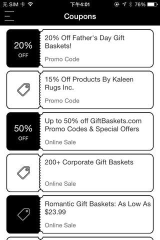 Coupons for Gift Baskets screenshot 2