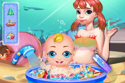 Mommy And Baby's Relaxation Time-Sugary Manager screenshot 2