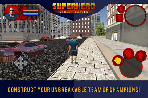 Superhero Street Battle Pro screenshot 4