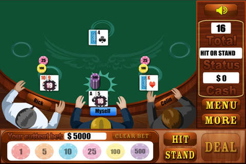 Blackjack Combat screenshot 3