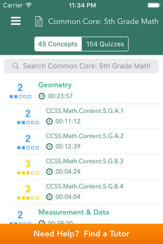 Common Core Math 5th Grade screenshot 4
