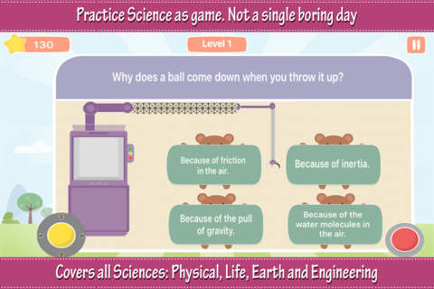 Science Practice Tests, Projects, Fun Quiz Games for 5th Graders screenshot 4